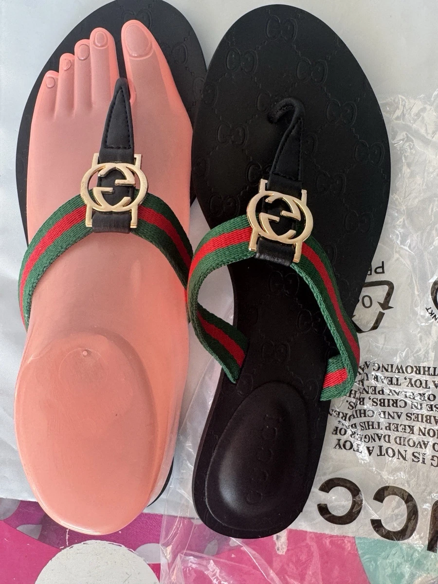 Gucci Striped Sandals for Women for sale | eBay