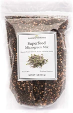Superfood Microgreen Seeds Mix | for Microgreens Growing Trays | 1 LB | Heirloom