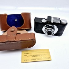 Argus Anastigmat A2B Vintage Film Camera in Leather Case