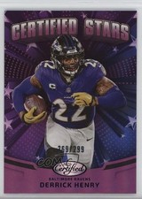 2025 Certified Stars Mirror Purple 269/299 Derrick Henry #CST-DHY 1cm0
