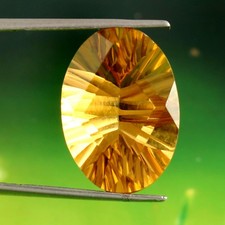 Natural Concave Cut Lazer Cut Bear Quartz Eye Clean Excellent Quality K21.