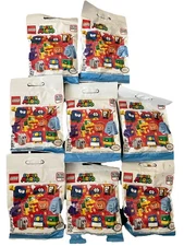 New Sealed Complete Set of 8 Lego 2022 Super Mario Series 4 Minifigures 71402
