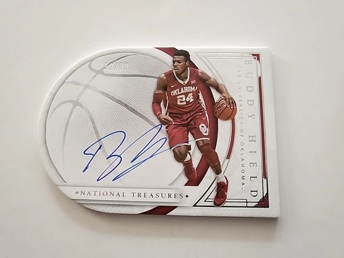 2016 Panini National Treasures Collegiate - Buddy Hield auto /99  #4  (AU, RC)