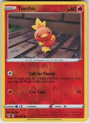 Torchic 022/189 Darkness Ablaze Reverse Holo