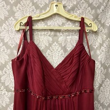 KM Collections Mother of the bride Red Size 18 Dress Suit  Shrug Set Lot 10