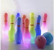 Bowling Set for Kids and Adults, Christmas Birthday Party Games, Kids Educati...