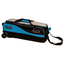Storm 3 Ball Tournament Tote Bowling Bag with wheels Black/Blue