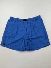 Columbia Swim Shorts Mens XL Blue Mesh Lined Belted Quick Dry Pockets Outdoor