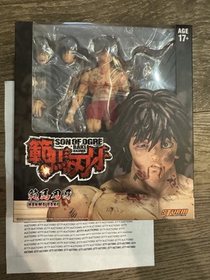 コミック・アニメ STORM COLLIBLECTIBLES BAKI SET STORM COLLECTIBLES BAKI HANMA SON OF THE OGRE Action Figure