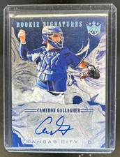 2018 Panini Diamond Kings Cameron Gallagher DK Rookie Holo Silver RC Auto #/49