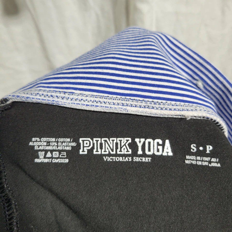 Victoria Secret LOVE PINK Bling Bota Plegable Yoga Pantalones Talla S Lentejuelas Y2K Glam Foto 3 de 4