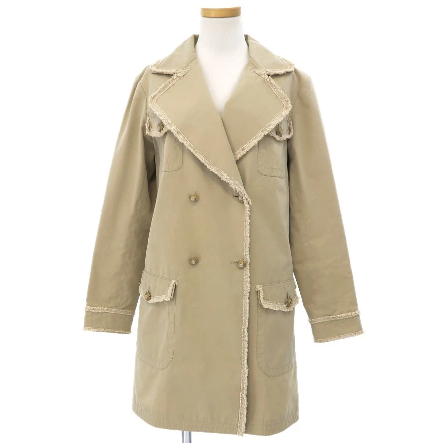 CHANEL Coats Trench Regular Size Coats, Jackets & Vests for Women