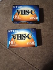 TDK HG Extra High Ultimate. TC-30 Blank Camcorder Cassette Tape