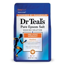 Epsom Salt Magnesium Soak for Recovery with Menthol Essential Oils, 3 lbs