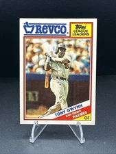 1988 Topps Revco League Leaders - #1 Tony Gwynn