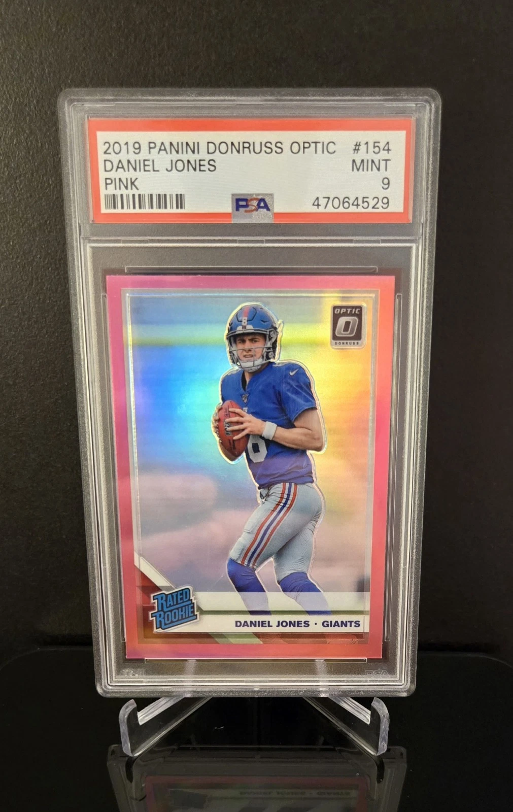 Daniel Jones trading card