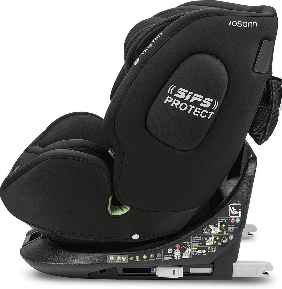 Osann One360 Kindersitz 40–150?cm – drehbarer Reboarder mit Isofix & Top-Tether, - Bild 3 von 4