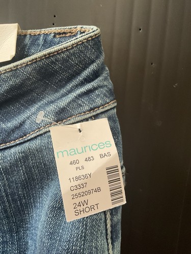 Jeans M By Maurice’s donna taglia 24 W corti vita alta curvy - Foto 5 di 12