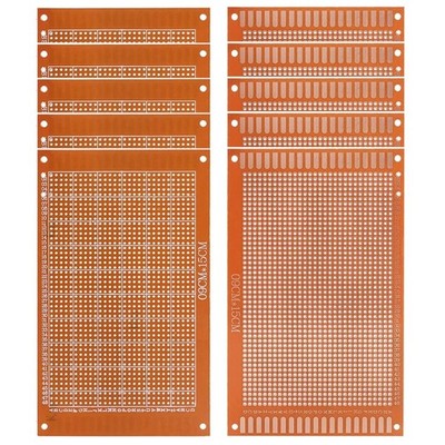 PCB Prototyp Board 10 Stück Lochrasterplatine Leiterplatte 90x150mm Universal...