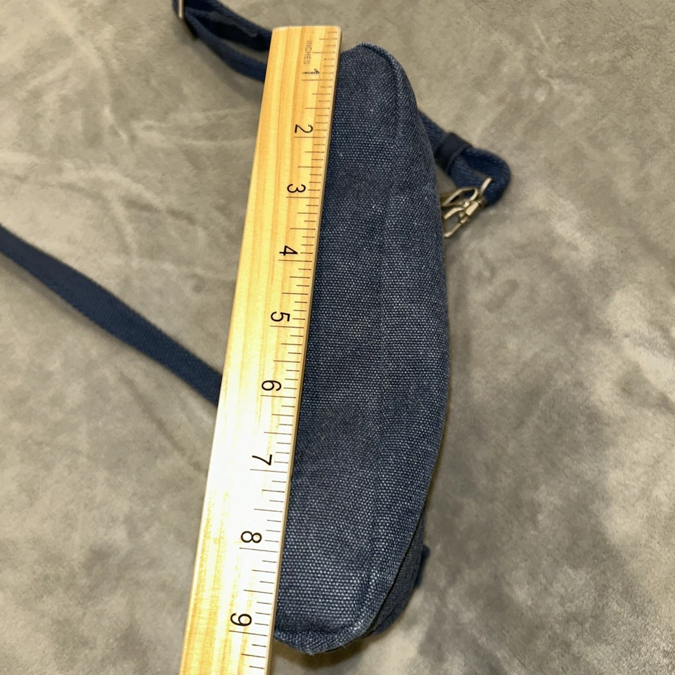 Bandolera Travelon Antirrobo Heritage Denim Azul RFID/A prueba de golpes Foto 2 de 4