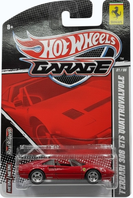 ホットウィール Ferrari 308 GTS Quattrovalvole ③ Hot Wheels | FERRARI 308 GTS QUATTROVALVOLE | 2011 Garage (red