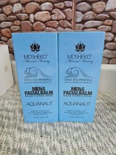 2-MOSHEKO AQUANAUT MENS FACIAL BALM 120ML/ 4.00 FL OZ. SEALED NEW