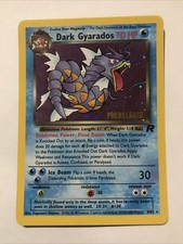 Dark Gyarados 8/82 Holo Team Rocket Prerelease Promo Pokemon Card - NM