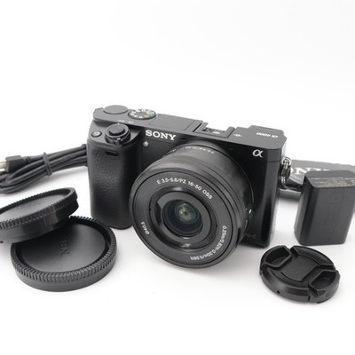 Sony Alpha a6000 ILCE-6000 Digital Camera 16-50mm Lens SC: 3551