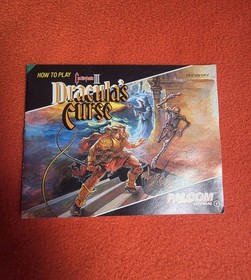 Super Rare Castlevania 3 III Dracula's Curse NES PALCOM CIB Amazing Con