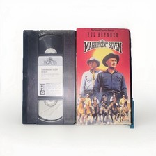 MGM/UA Home Video The Magnificent Seven VHS NTSC Hi-Fi 1960 Yul Brynner