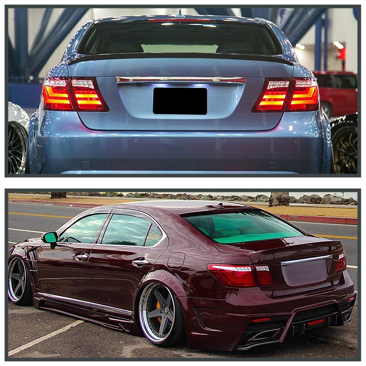 LS460 テールランプ Fits 2007-2009 Lexus LS460 Full LED Tail Lights Brake Reverse+