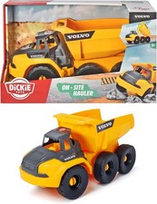 Dickie Toys Volvo Muldenkipper Kipplaster Spielzeug Freilauf Ladefläche 26 cm