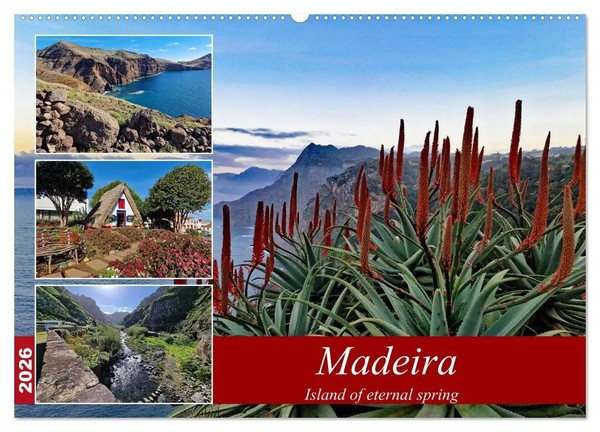 Claudia Kleemann | Madeira Island Of Eternal Spring (Wall Calendar 2026 Din...-image