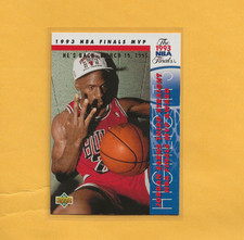 He's Back 1993-94 Upper Deck Basketball #204 NBA Finals MVP Michael Jordan BULLS
