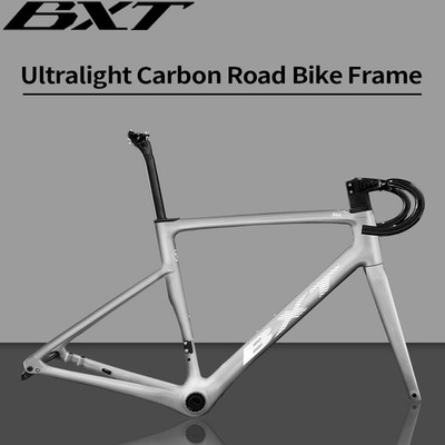 Carbon Road Bike Fahrradrahmen Disc Brake Superleicht Rennrad Rahmen 700*32c
