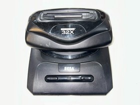 Sega Genesis Model 2 + Sega 32X Console Bundle w Virtua Fighter Game Tested #1