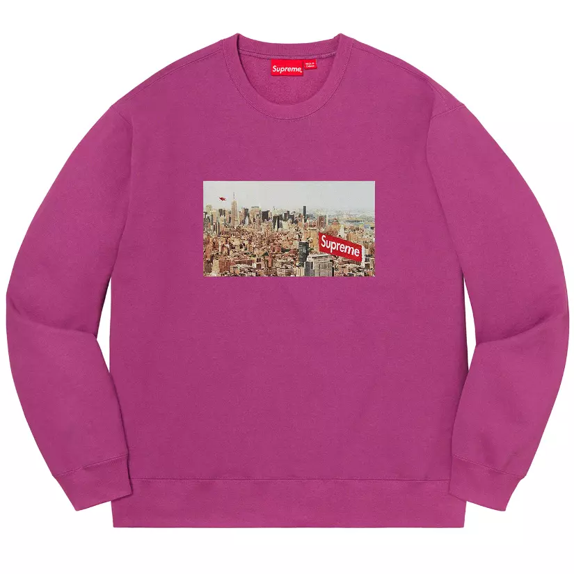 supreme  Aerial Crewneck