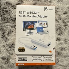 j5 Create USB to HDMI Multi-Monitor Adapter