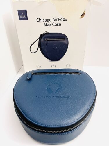 WIWU AirPods Max Case z trybem uśpienia, etui na smart słuchawki niebieskie w pudełku - Zdjęcie 1 z 7