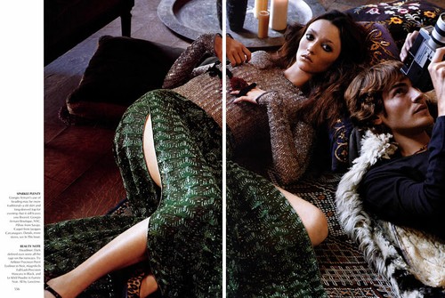 1999 Meisel Gisele Bundchen Maggie Rizer Audrey Marna MAGAZINE EDITORIAL - Picture 5 of 10