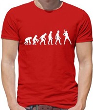 Evolution of Man Baseball - Mens T-Shirt - Base Ball Player Bat Love