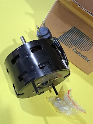 Packard 40752 Motor, Repl 97009752 1/40 Hp, 1550 Rpm, 115v, 1.3 A, CCW