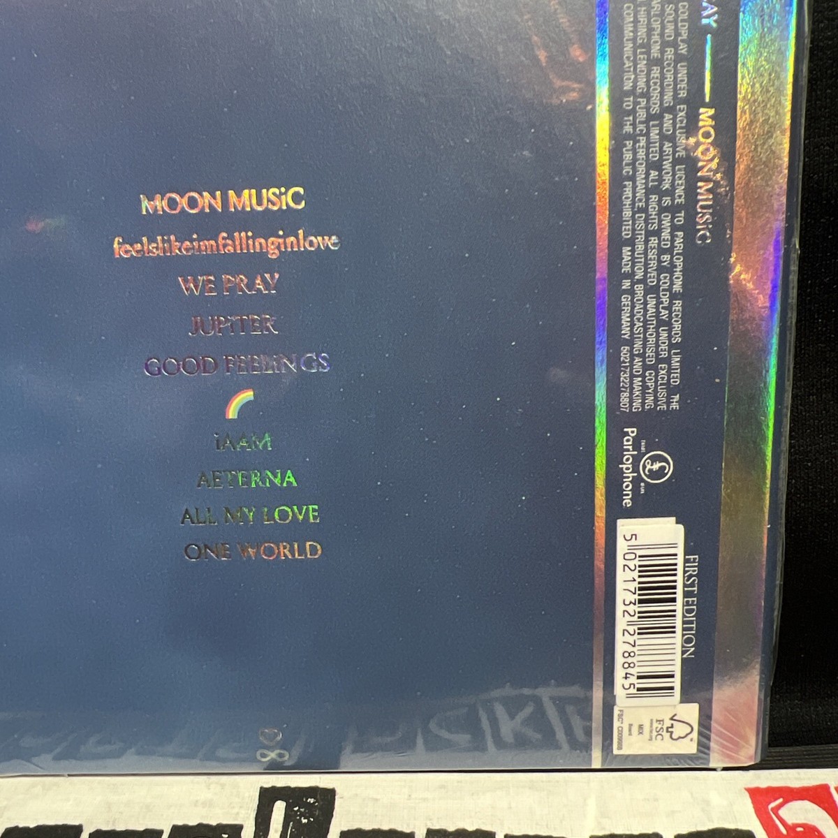 Coldplay - Moon Music Limited First Edition Pressing SIGNED