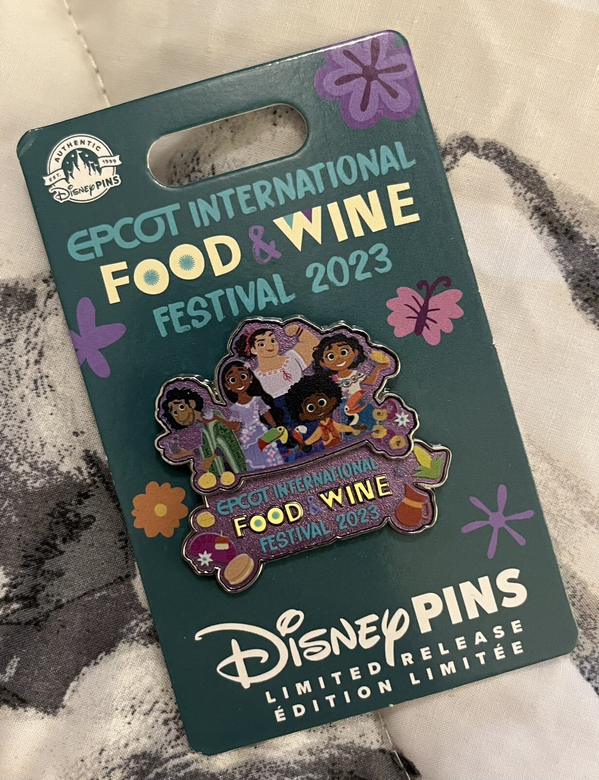 NEW ON CARD! Disney Parks 2023 Encanto Family Food & Wine Metal Enamel Pin!