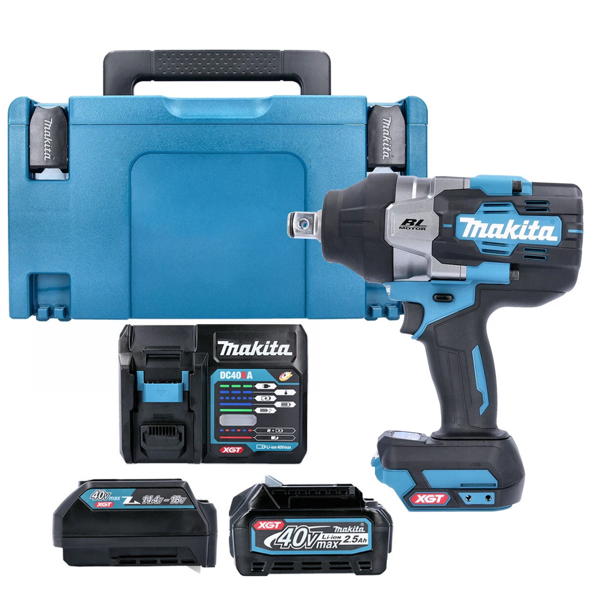 Makita TW001GD102 40V Max XGT Brushless Impact Wrench 1x 2.5Ah