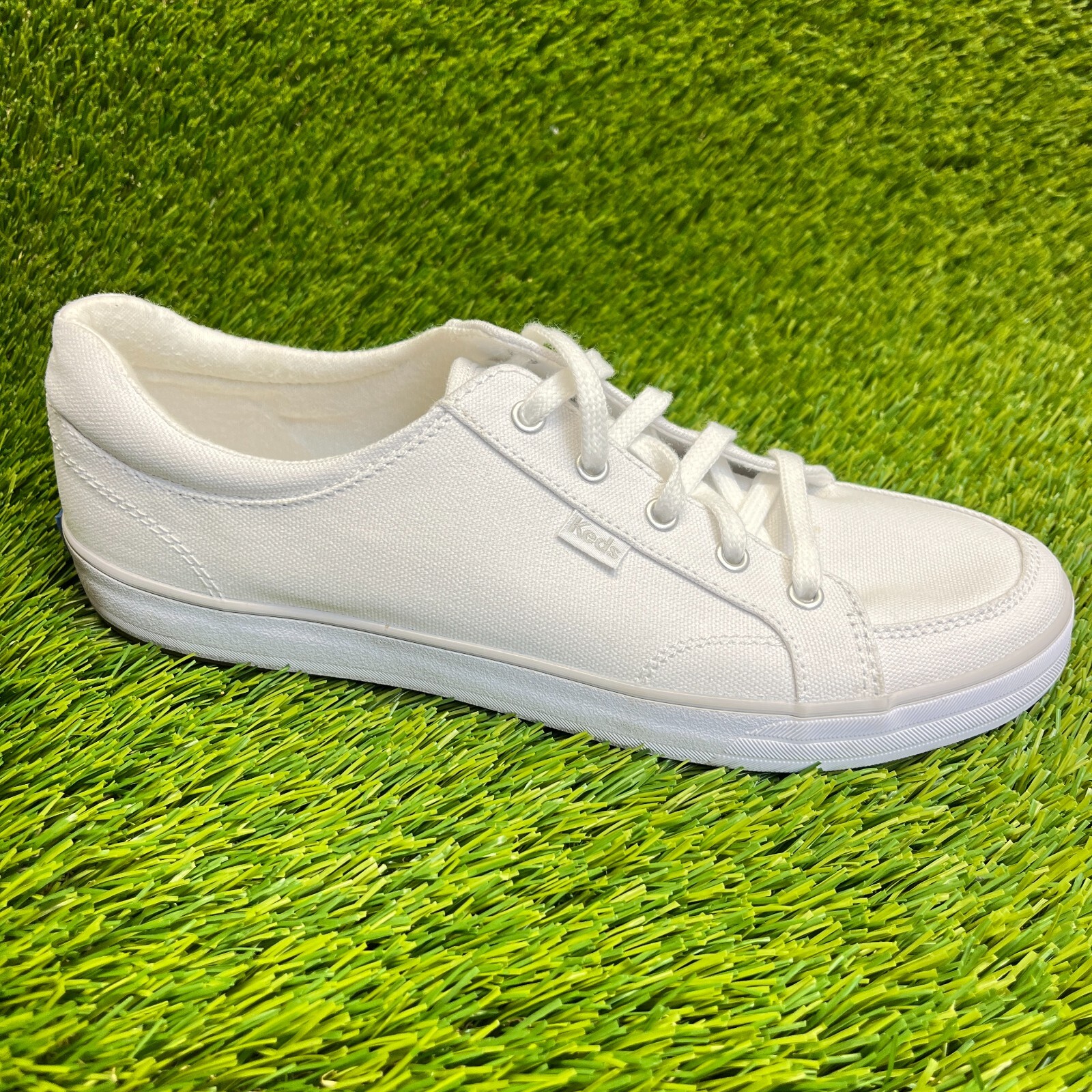 Keds Center II Canvas Womens Size 9 Ivory Athletic Walking C
