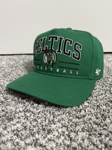 Boston Celtics NBA '47 Brand Green Snapback Adjustable Hat