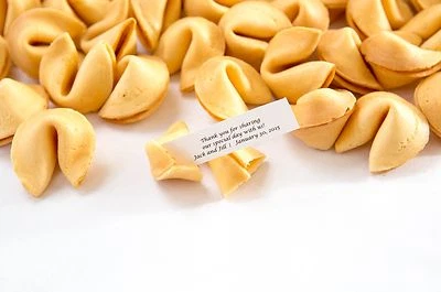 HOTOY Custom Fortune Cookies (QTY 50) - USE YOUR MESSAGES!!