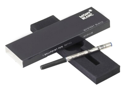 Montblanc  Ballpoint PEN  Refill  1 Stück Black  Medium   Neu OVP