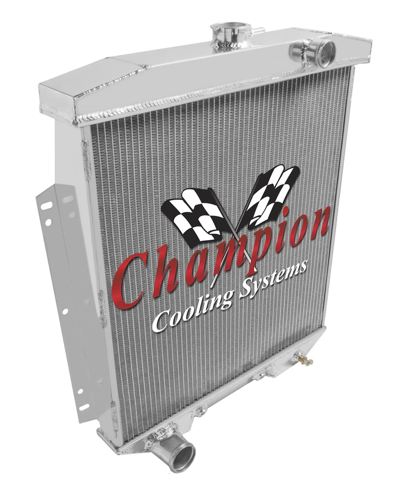 KR Champion 3 Row All Aluminum Radiator For 1954 - 56 Ford Mainline/Crestline - Image 3 of 4